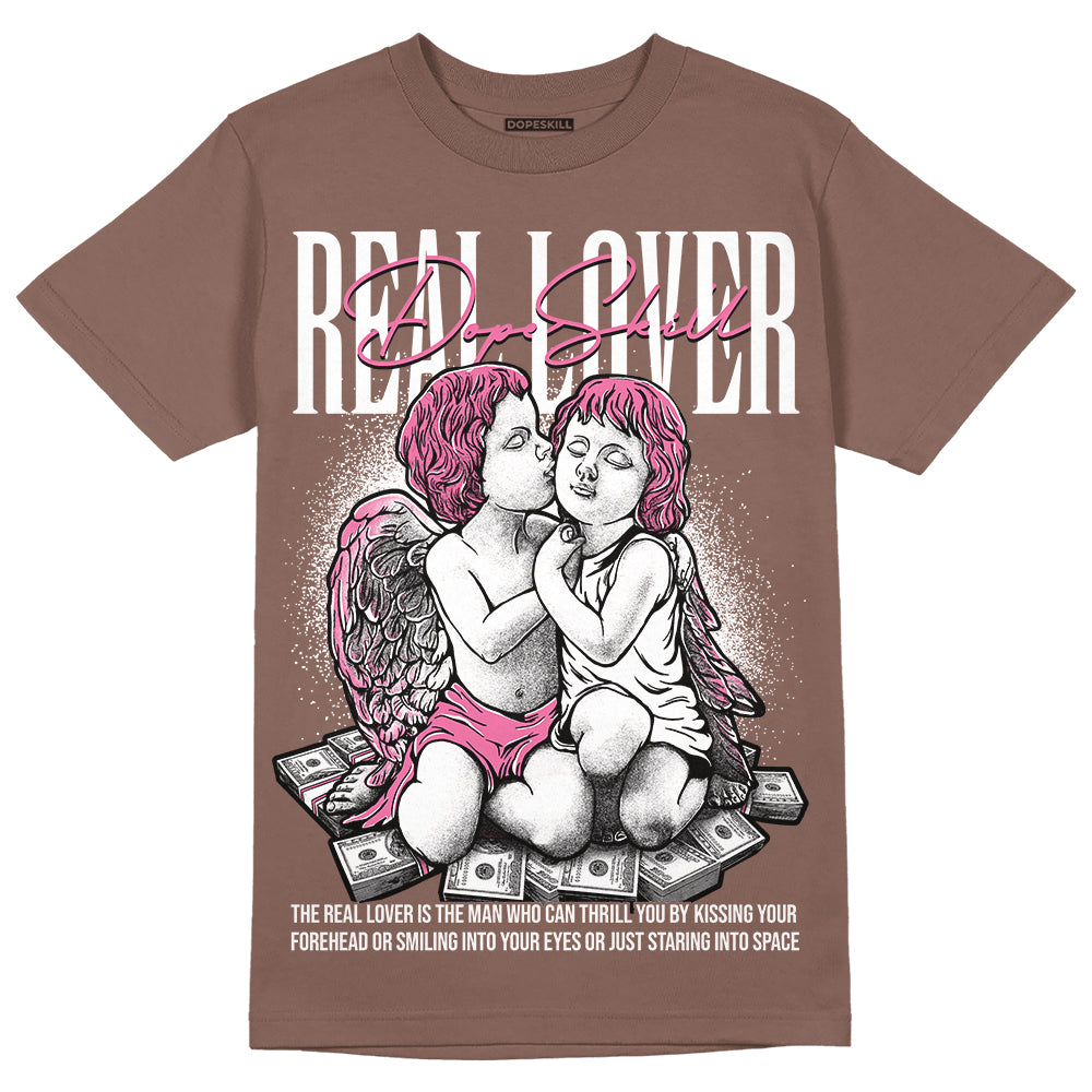 Dunk Low Smokey Mauve Playful Pink DopeSkill Brown Savana T-shirt Real Lover Graphic Streetwear 