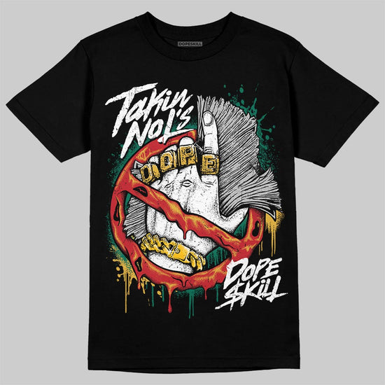 Jordan 3 Mexico 'El Vuelo' DopeSkill T-Shirt Takin No L's Graphic Streetwear - Black