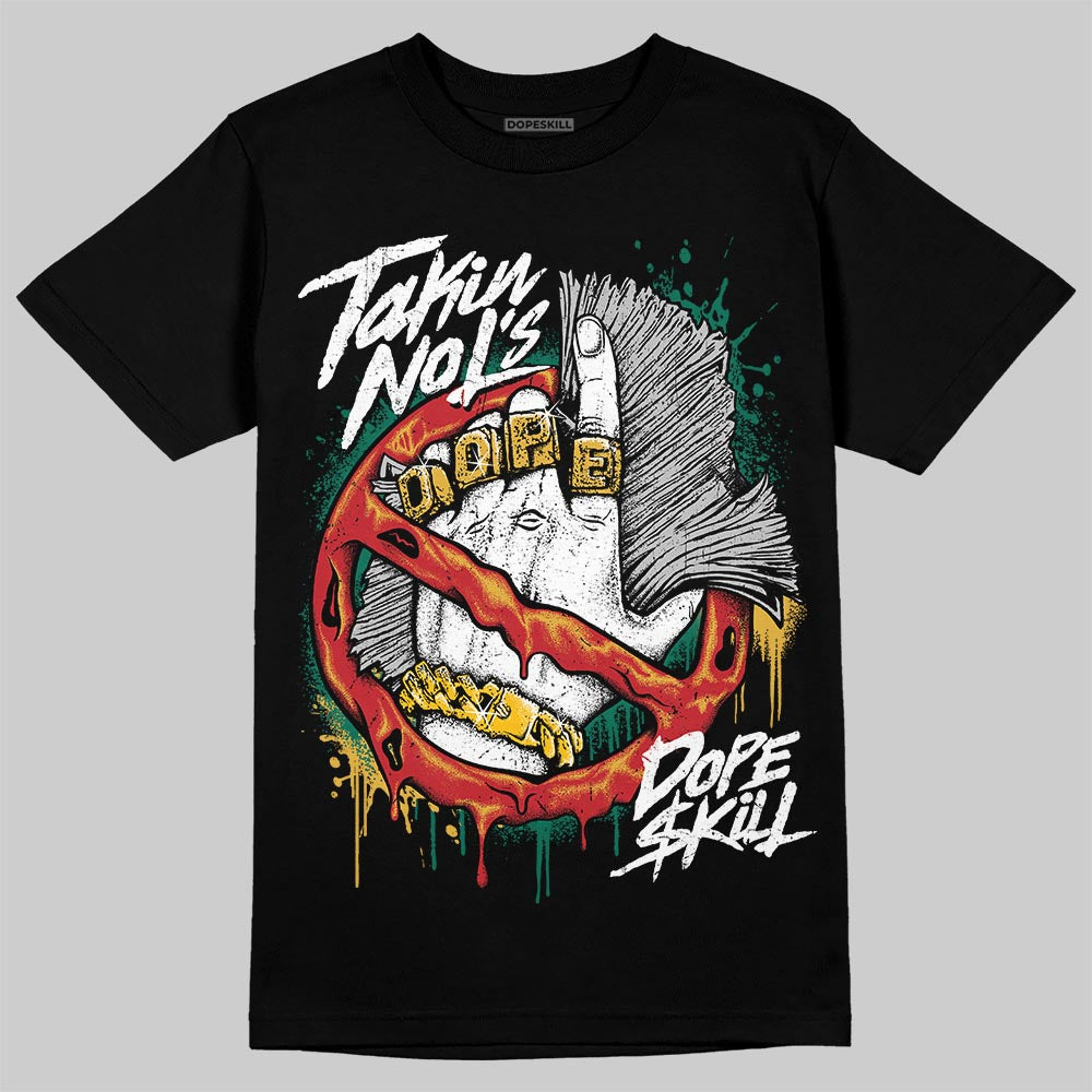 Jordan 3 Mexico 'El Vuelo' DopeSkill T-Shirt Takin No L's Graphic Streetwear - Black