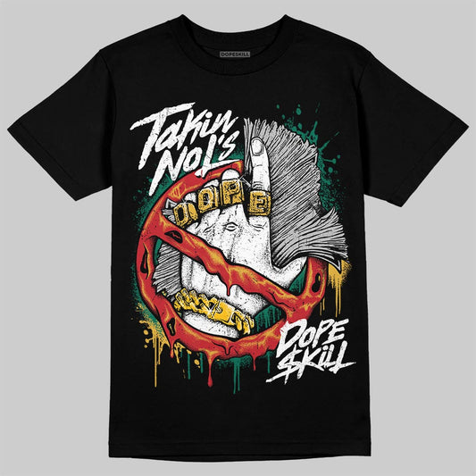 Jordan 3 Mexico 'El Vuelo' DopeSkill T-Shirt Takin No L's Graphic Streetwear - Black