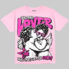 Dunk Low GS 'Triple Pink' DopeSkill T-Shirt Real Ones Choose Loyalty Graphic Streetwear - Light Pink