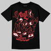 Jordan 11 Retro Low Bred (2025) DopeSkill T-Shirt Real Y2K Players Graphic Streetwear - black