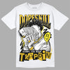 Jordan 4 Retro “Vivid Sulfur” DopeSkill T-Shirt Sorry I've Been Trappin Graphic Streetwear - White 