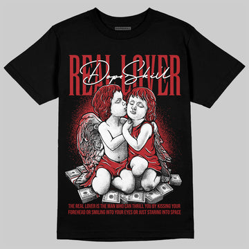 Jordan 12 Retro Flu Game (2025) DopeSkill T-Shirt Real Lover Graphic Streetwear - Black