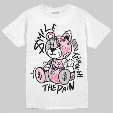 Jordan 5 OG “35th Anniversary” DopeSkill T-Shirt Smile Through The Pain Graphic Streetwear - White