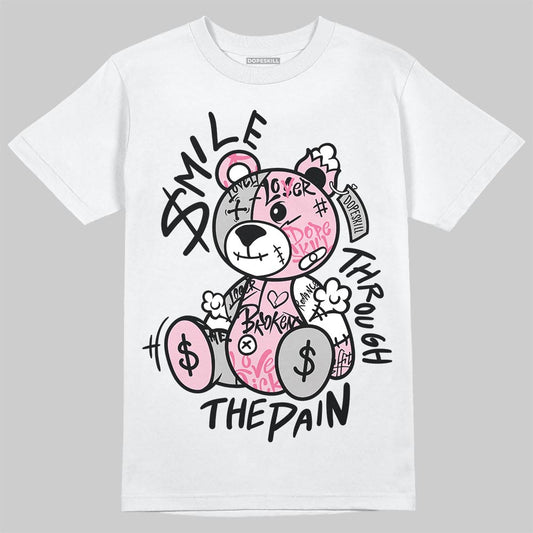 Jordan 5 OG “35th Anniversary” DopeSkill T-Shirt Smile Through The Pain Graphic Streetwear - White