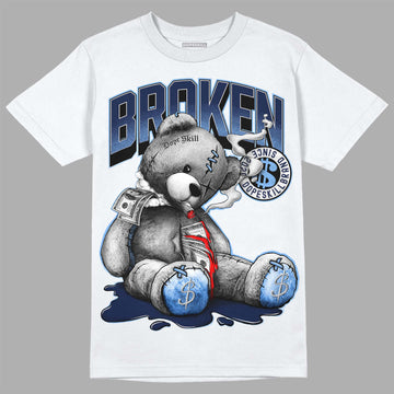 Jordan 5 Midnight Navy DopeSkill T-Shirt Sick Bear Graphic Streetwear