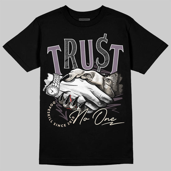 A Ma Maniere x Air Jordan 4 "Phantom" DopeSkill T-Shirt Trust No One Graphic Streetwear - Black