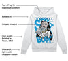 Military Blue 4s DopeSkill Hoodie Sweatshirt Stay It Busy Graphic