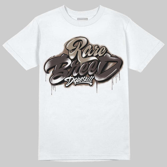 SoleFly x Air Jordan 12 Retro SP 'Cafecito/Baroque Brown' DopeSkill T-Shirt Rare Breed Type Graphic Streetwear - White