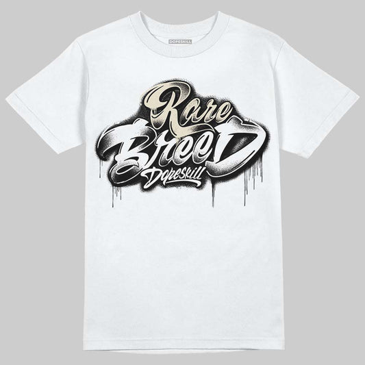 Jordan 5 Retro Reverse Metallic DopeSkill T-Shirt Rare Breed Type Graphic Streetwear - White