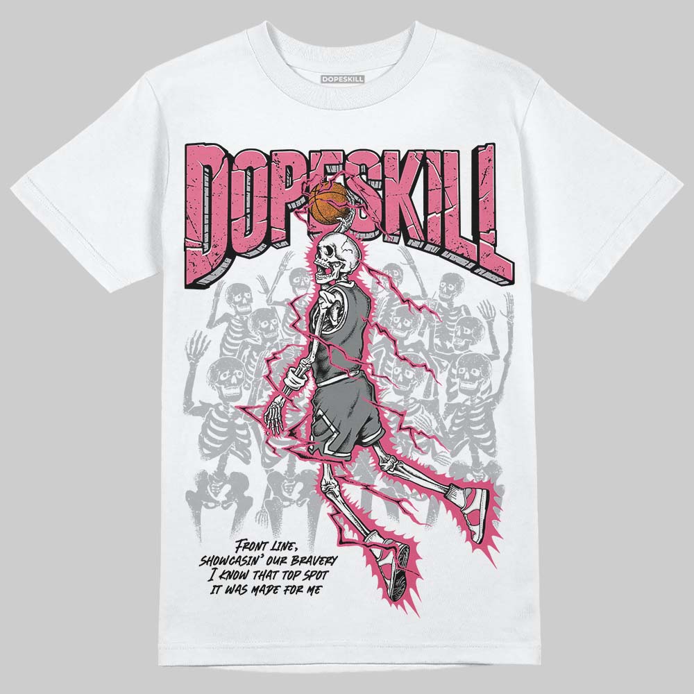 Balenciaga Runner White Fluo Pink DopeSkill T-Shirt Thunder Dunk Graphic Streetwear - White