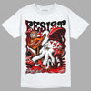 Jordan 1 Retro High OG "Satin Bred" DopeSkill T-Shirt Resist Graphic Streetwear - White