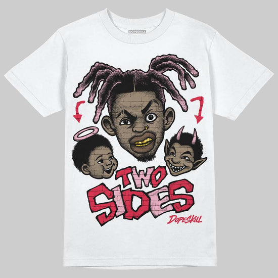 Dunk Low Valentine's Day (2026) DopeSkill T-Shirt Two Sides Graphic Streetwear - White