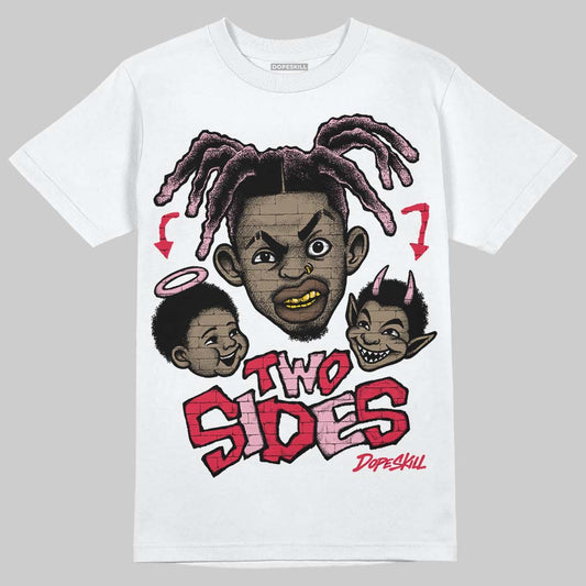 Dunk Low Valentine's Day (2026) DopeSkill T-Shirt Two Sides Graphic Streetwear - White
