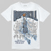 New Balance 9060 Arctic Grey DopeSkill T-Shirt Thunder Dunk Graphic Streetwear - White