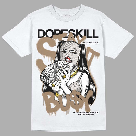 Jordan 5 SE “Sail” DopeSkill T-Shirt Stay It Busy Graphic Streetwear - White 