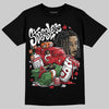 Jordan 5 Retro Fire Red Black Tongue (2025) DopeSkill T-Shirt Stressless Graphic Streetwear - Black
