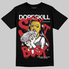 Jordan 14 Retro Ferrari (2025) DopeSkill T-Shirt Stay It Busy Graphic Streetwear - Black