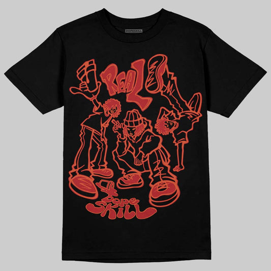 Nigel Sylvester x Air Jordan 4 ‘Brick by Brick’ DopeSkill T-Shirt Real Y2K Players Graphic Streetwear - Black