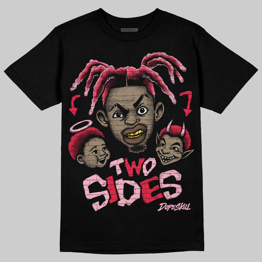 Dunk Low Valentine's Day (2026) DopeSkill T-Shirt Two Sides Graphic Streetwear - Black