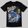 Awake NY x Jordan 5 Retro 'Black Racer Blue' DopeSkill T-Shirt Stressless Graphic Streetwear - Black
