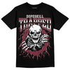 Jordan 1 Retro High OG “Team Red” DopeSkill T-Shirt Trapped Halloween Graphic Streetwear - Black