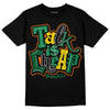 Green Sneakers DopeSkill T-Shirt Talk Is Chip Graphic Streetwear - Black 