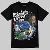 Jordan 1 Low Travis Scott x Fragment DopeSkill T-Shirt Stressless Graphic Streetwear -0 Black