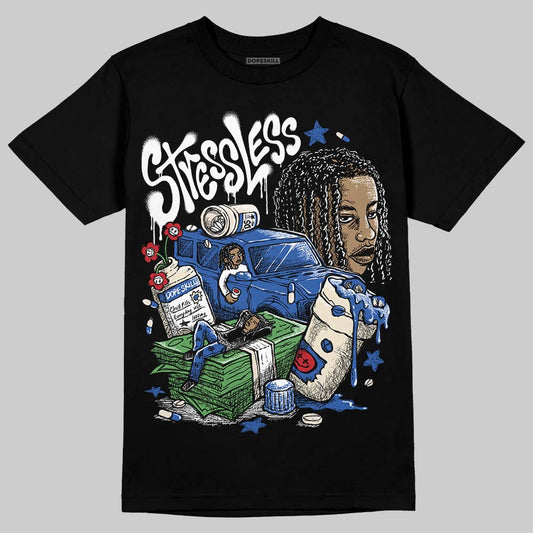 Jordan 1 Low Travis Scott x Fragment DopeSkill T-Shirt Stressless Graphic Streetwear -0 Black