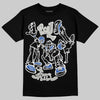 Jordan 3 "Lucky Shorts" DopeSkill T-Shirt Real Y2K Players Graphic Streetwear - Black