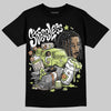 Jordan 5 “Luminous Green” DopeSkill T-Shirt Stressless Graphic Streetwear - Black