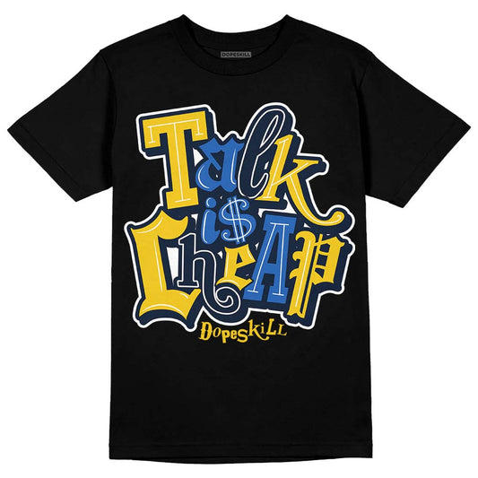 Michigan Dunks DopeSkill T-Shirt Talk Is Chip Graphic