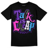 Dunk Low Championship Court Purple DopeSkill T-Shirt Talk Is Chip Graphic Streetwear - Black