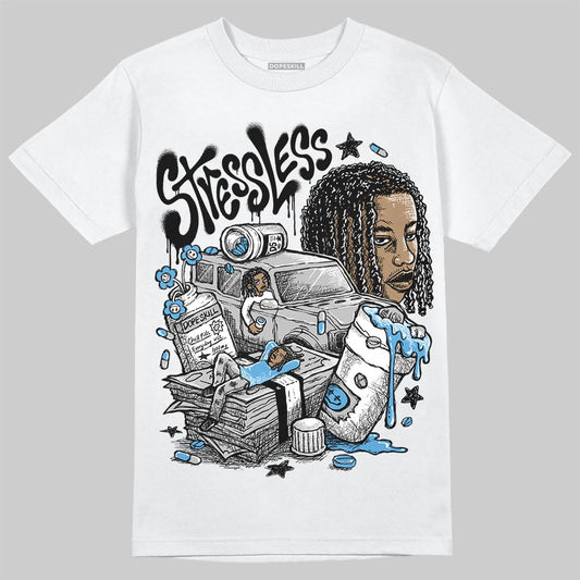 Jordan 10 OG “Steel” DopeSkill T-Shirt Stressless Graphic Streetwear - White 