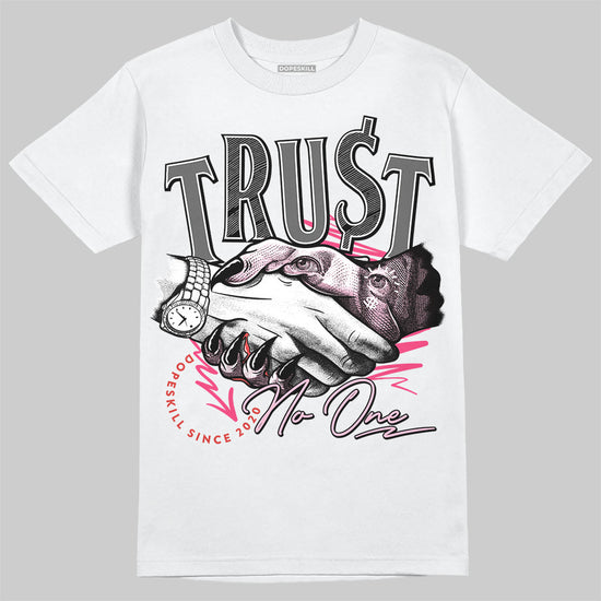 Jordan 3 “Wings” DopeSkill T-Shirt Trust No One Graphic Streetwear - White 