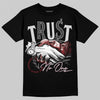 New Balance 1906R Silver Classic Crimson DopeSkill T-Shirt Trust No One Graphic Streetwear - Black