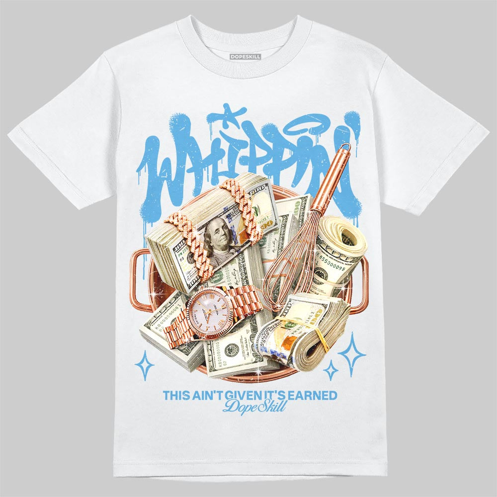 Jordan 11 Low University Blue DopeSkill T-Shirt Whippin Graphic Streetwear - White 