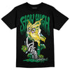 Jordan 5 “Lucky Green” DopeSkill T-Shirt Stay High Graphic Streetwear - black