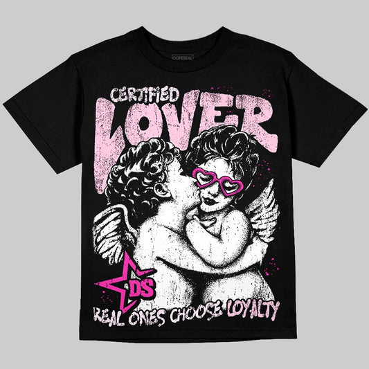 Dunk Low GS 'Triple Pink' DopeSkill T-Shirt Real Ones Choose Loyalty Graphic Streetwear - Black