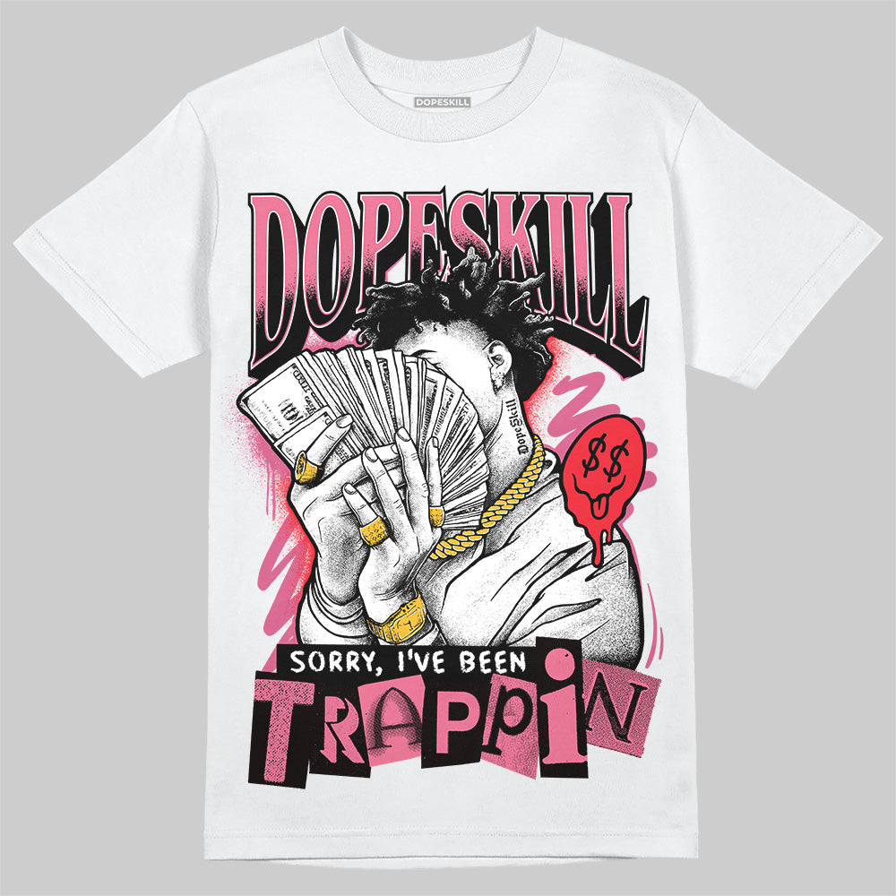 Diesel Pink S - Serendipity Pro-X1 Trainers DopeSkill T-Shirt Sorry I've Been Trappin Graphic Streetwear - White