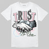 Jordan 4 Retro Valentine's Day (2026) (GS) DopeSkill T-Shirt Trust No One Graphic Streetwear - White 