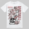 Jordan 3 Retro Valentine's Day Treat Yourself (2025) DopeSkill T-Shirt Side Hustle Graphic Streetwear - White 