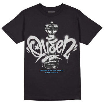 Dunk Low ‘Pure Platinum’ DopeSkill T-Shirt Queen Chess Graphic Streetwear - Black