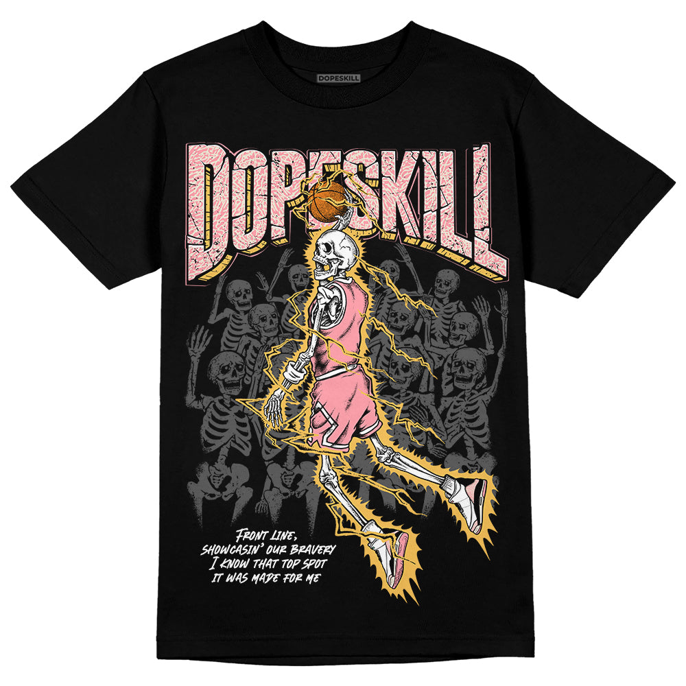 Jordan 3 GS “Red Stardust” DopeSkill T-Shirt Thunder Dunk Graphic Streetwear - Black