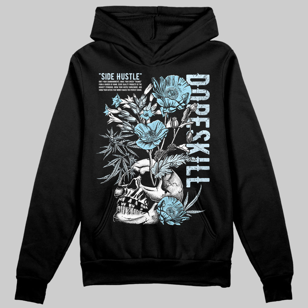 Vans Knu Stack Vintage Satin Dream Blue DopeSkill Hoodie Sweatshirt Side Hustle Graphic Streetwear - Black