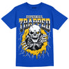 Royal Blue Sneakers DopeSkill Royal Blue T-shirt Trapped Halloween Graphic Streetwear