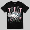 Jordan 4 Retro Valentine's Day (2026) (GS) DopeSkill T-Shirt Trust No One Graphic Streetwear - Black