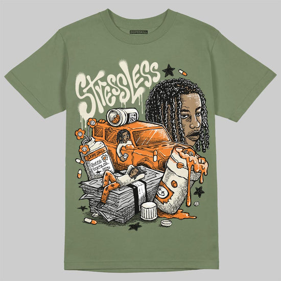 Jordan 4 Retro OG SP Undefeated (2025) DopeSkill T-Shirt Stressless Graphic Streetwear - Military Green