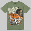 Jordan 4 Retro OG SP Undefeated (2025) DopeSkill T-Shirt Stressless Graphic Streetwear - Military Green